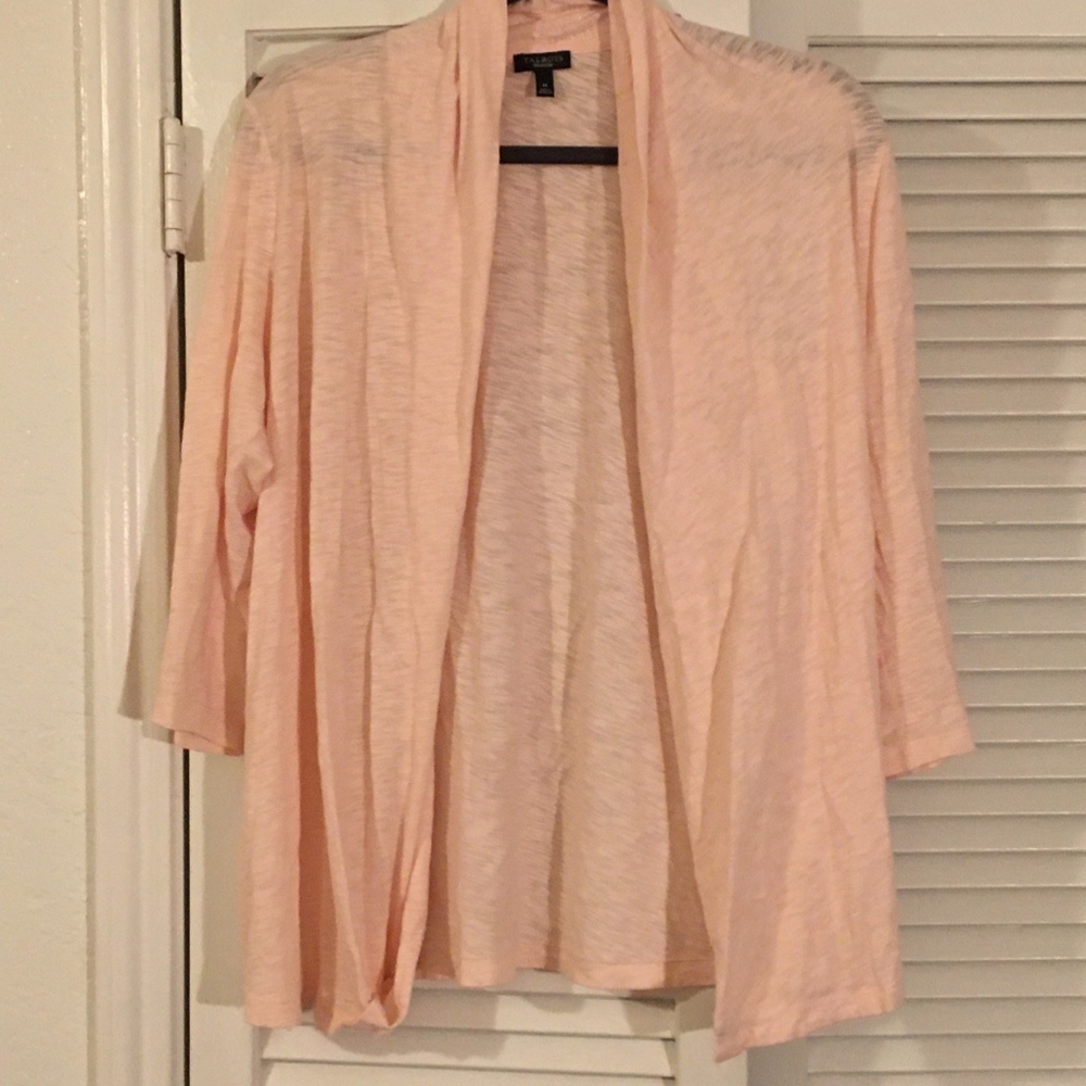 Talbots Pink Summer Cardigan